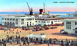 Alger - Arrivee du Ville d'Alger